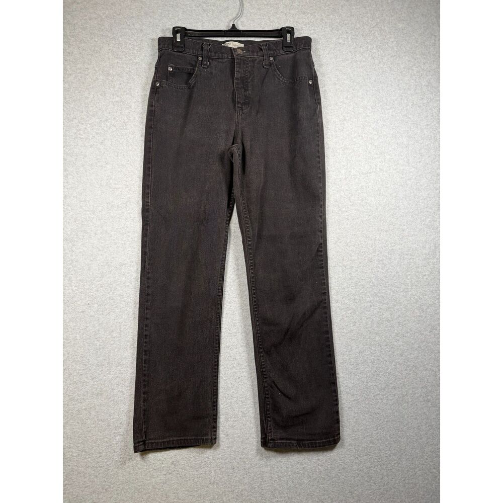 Riders by Lee Vintage Black Relaxed Fit Jeans Women's 8 Petite 3954